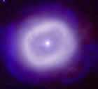Gemini adaptive optics image of a planetary nebula (BD+303639).