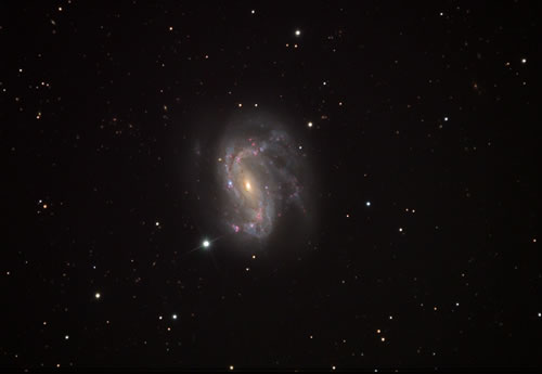 Optical image of NGC 4051 obtained as part of the NOAO Advanced Observers Program for advance amateur astronomers at Kitt Peak.