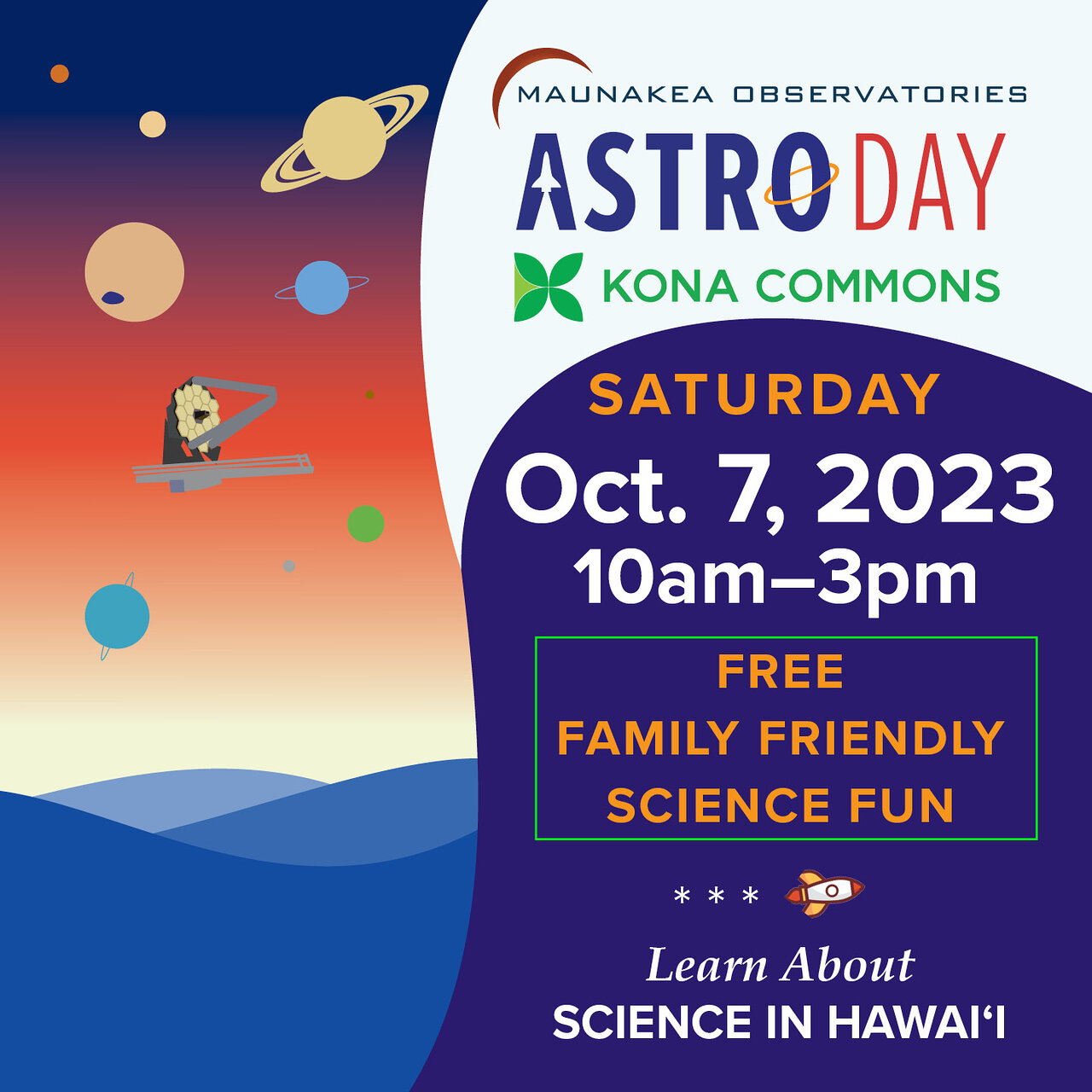 NOIRLab and Gemini Welcomed Visitors to AstroDay 2023 in Kona