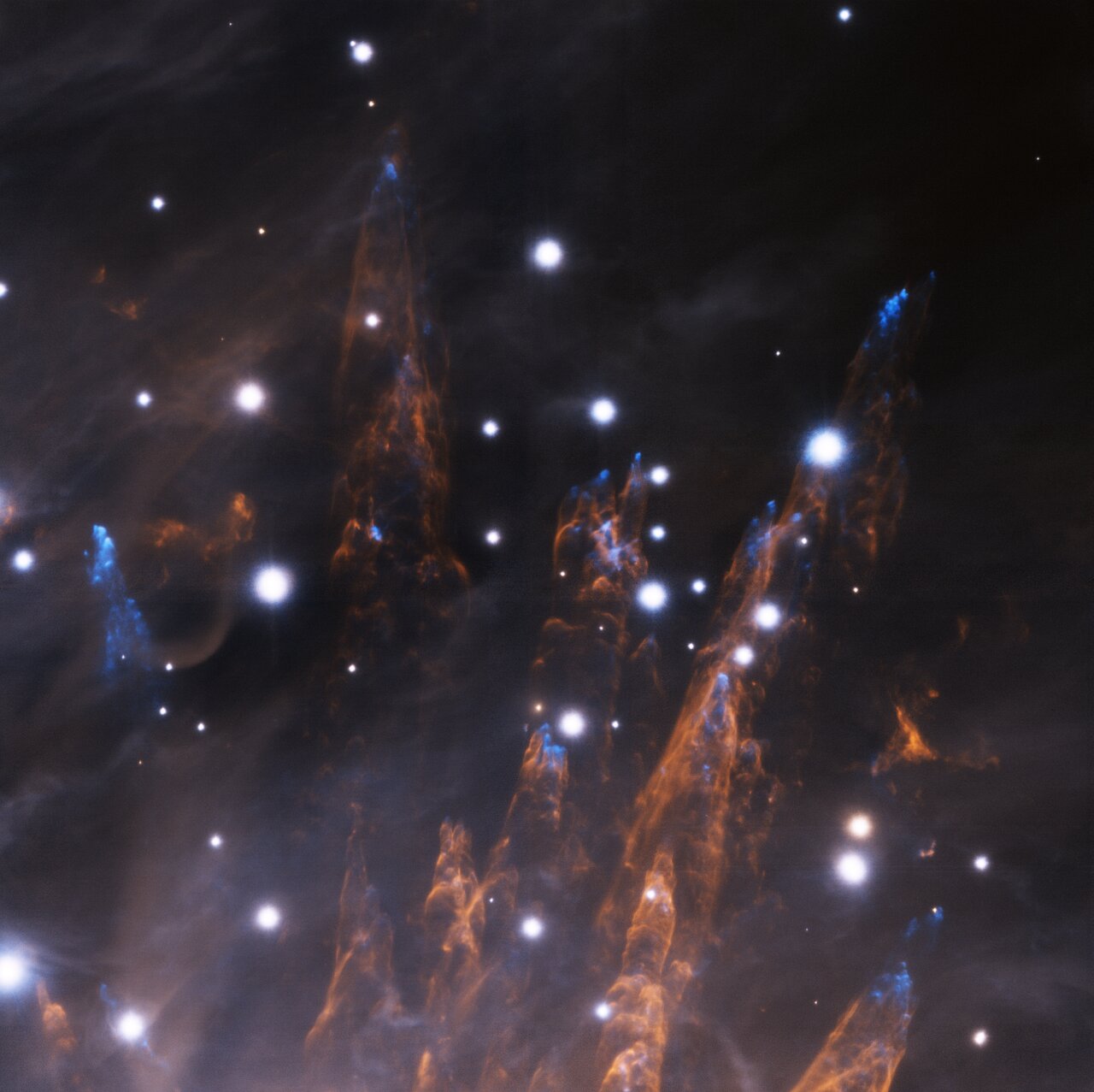 Next-Generation Adaptive Optics Brings Remarkable Details To Light In Stellar Nursery