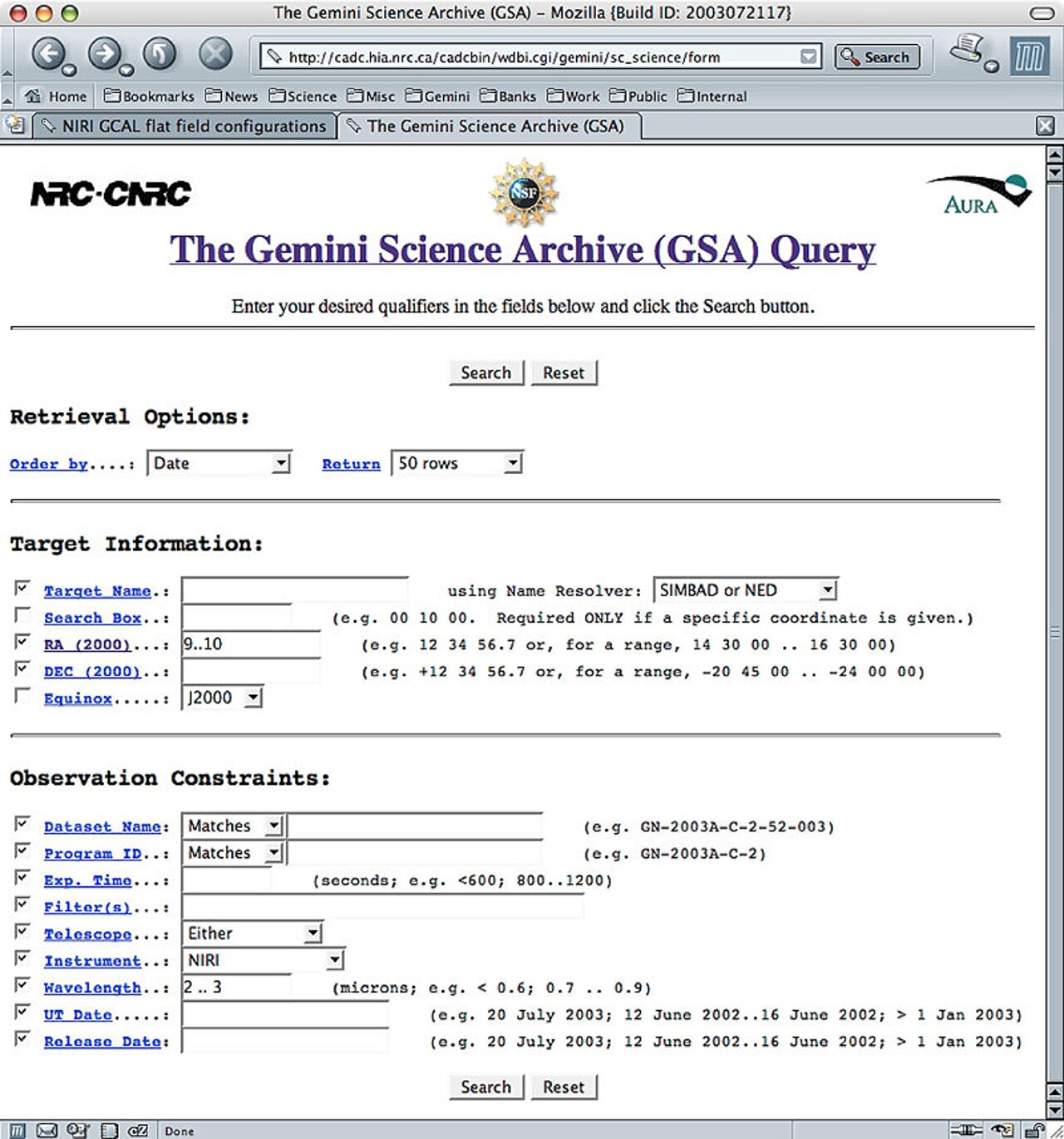 The Gemini Science Archive Prototype: Released !!