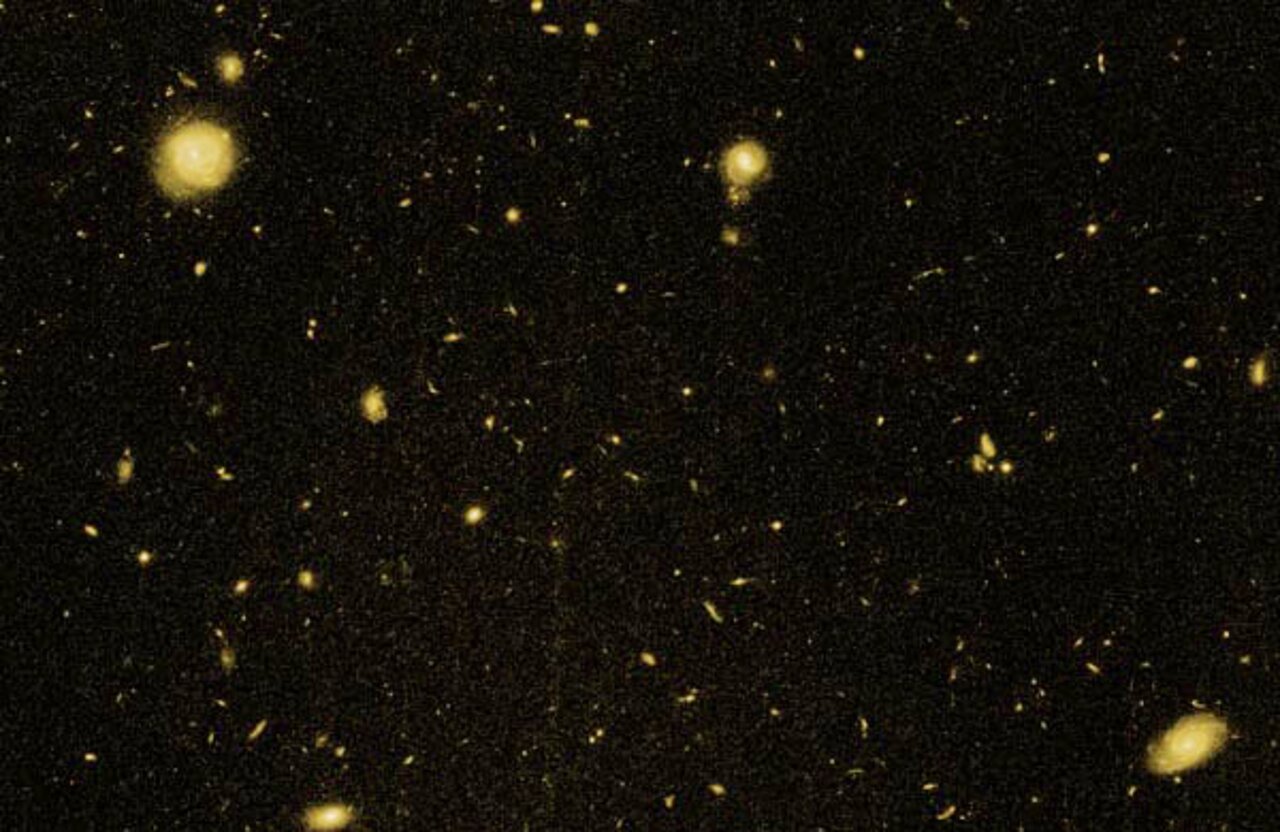 A high abundance of massive galaxies 3-6 billion years after the Big Bang