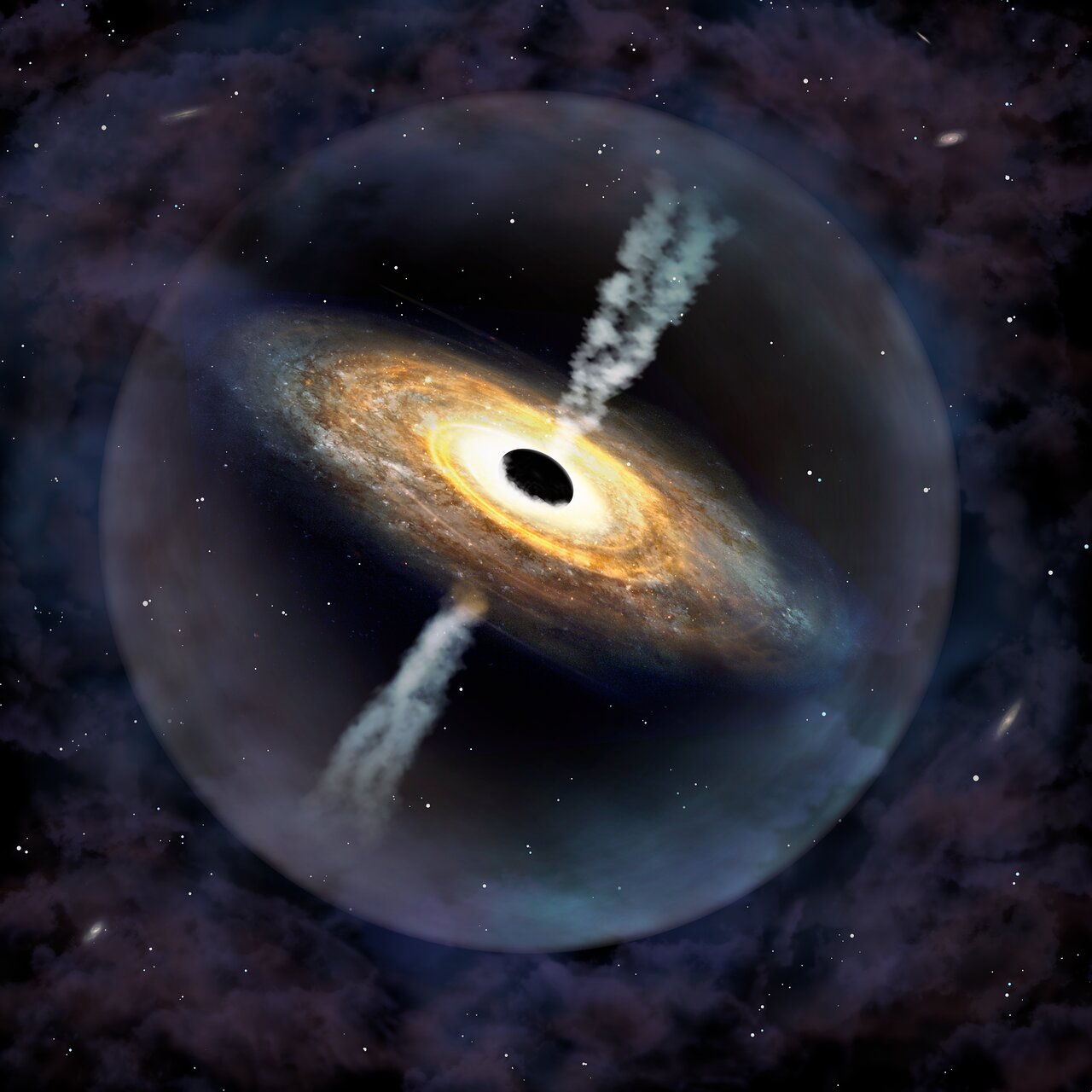 Monster Black Hole Found in the Early Universe