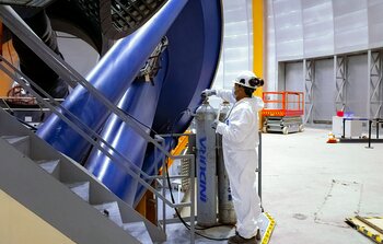Mantención en el Telescopio Víctor M. Blanco