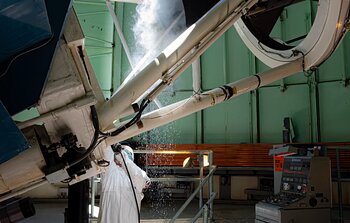 Mantención en el telescopio SMART de 1,5 metros