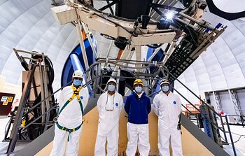 Mantención en el Telescopio Víctor M. Blanco
