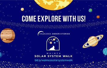 Solar System Walk Poster