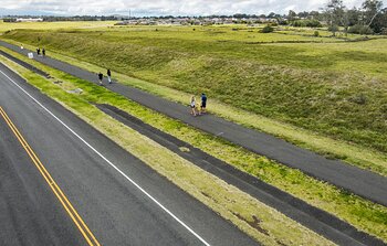 View of part of the Waimea Solar System walk