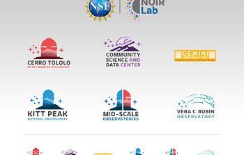 NSF NOIRLab's logo family