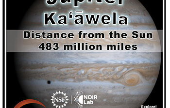 Solar System Walk Decal - Jupiter