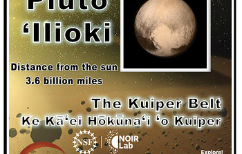 Solar System Walk Decal - Pluto