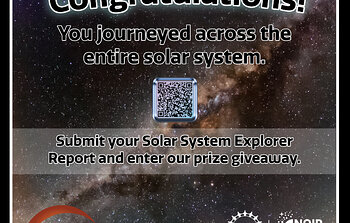 Solar System Walk Decal - Congratulations