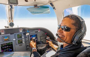 Sian Proctor Citation CJ3 jet training