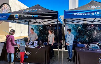 NOIRLab Tent at Tucson Festival of Books 2022