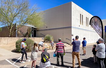 Melting Pennies at Tucson Festival of Books 2022