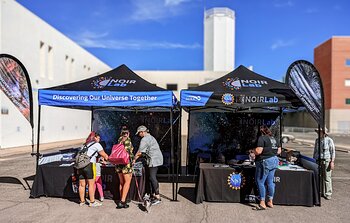 NOIRLab Tent at Tucson Festival of Books 2022