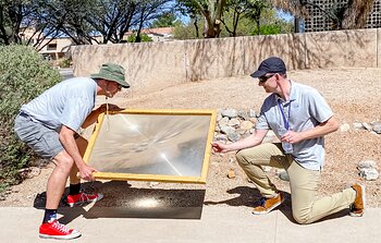 Melting Pennies at Tucson Festival of Books 2022