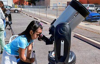 Solar Observing at Tucson Festival of Books 2022