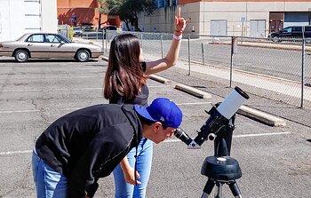 Solar Observing at Tucson Festival of Books 2022