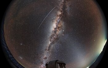 A Starry Night Sky above Gemini South