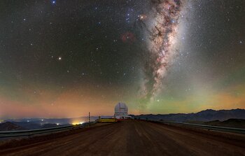 The Milky Way Above SOAR on Cerro Pachón