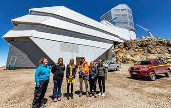 Embajadora de Estados Unidos en Chile visita el Observatorio Vera C. Rubin