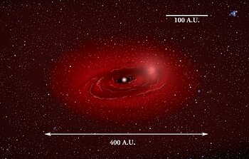 Dusting for Clues: Gemini Discovers Evidence for Colliding Bodies in Planet Forming Disk