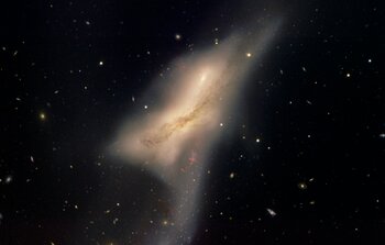 Interacting Galaxies NGC 520