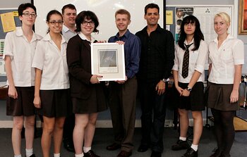 Australian Students Capture Dancing Galaxies