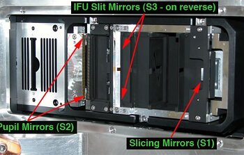 The GNIRS IFU installed