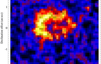 T-ReCS mid-infrared image around Supernova 1987A