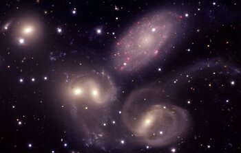 Stephan's Quintet as imaged by the Gemini North