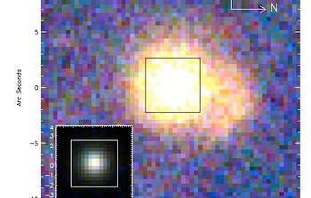 “E+A” galaxy from the Sloan Digital Sky Survey imaging