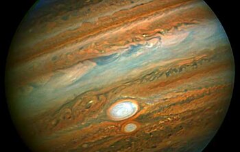 Original Gemini near-infrared image of Jupiter