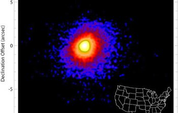 T-ReCS image of Comet P9/Tempel