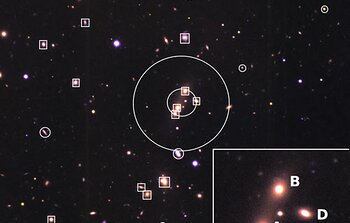 Color composite image of SDSS CG 6