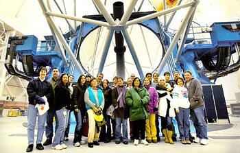 Gemini North staff family tour participants
