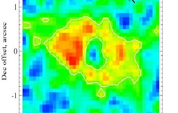 Emission from the HD191089 debris disk