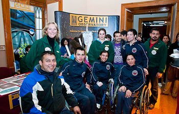 A Chilean handball team