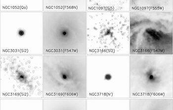 Mid-infrared images of some of the low-luminosity AGN