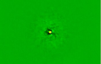 Speckle image of HD 168443