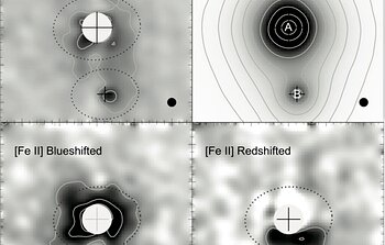 Emission images of UY Aur