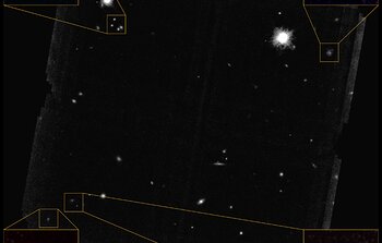 GeMS/GSAOI K-band image of young galaxies