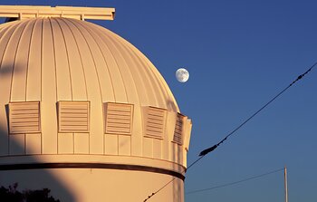 Portion of WIYN 0.9-meter Telescope at dusk
