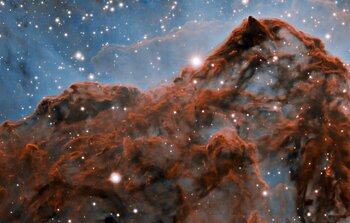 Carina Nebula western wall (with adaptive optics)