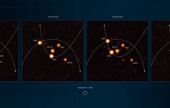 ESO’s VLTI images of stars at the center of the Milky Way