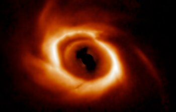 Dusty disk around HD 34700 A