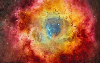 Rosette Nebula Captured with DECam