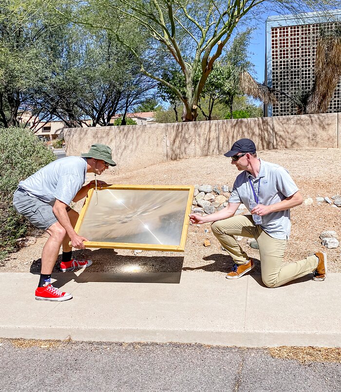 Melting Pennies at Tucson Festival of Books 2022