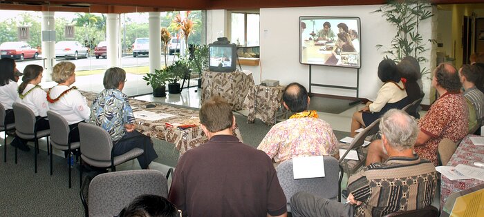 Press Conference at Gemini North in Hilo, Hawai`i